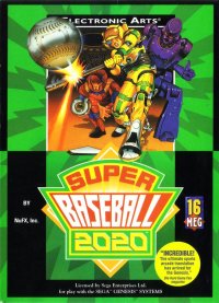Super Baseball 2020 Neo Geo US box art